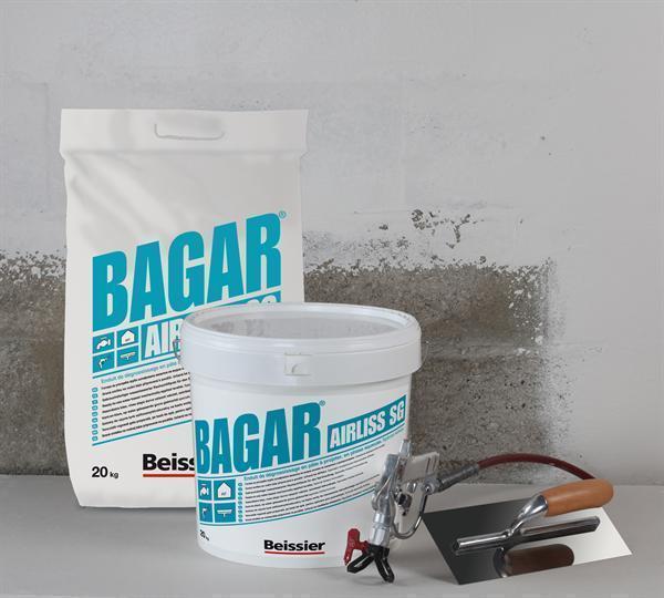 BEISSIER : Beissier lance Bagar Airliss SG, la solution d'enduit de dégrossissage, Super Garnissant, spécial application Airless BEISSIER